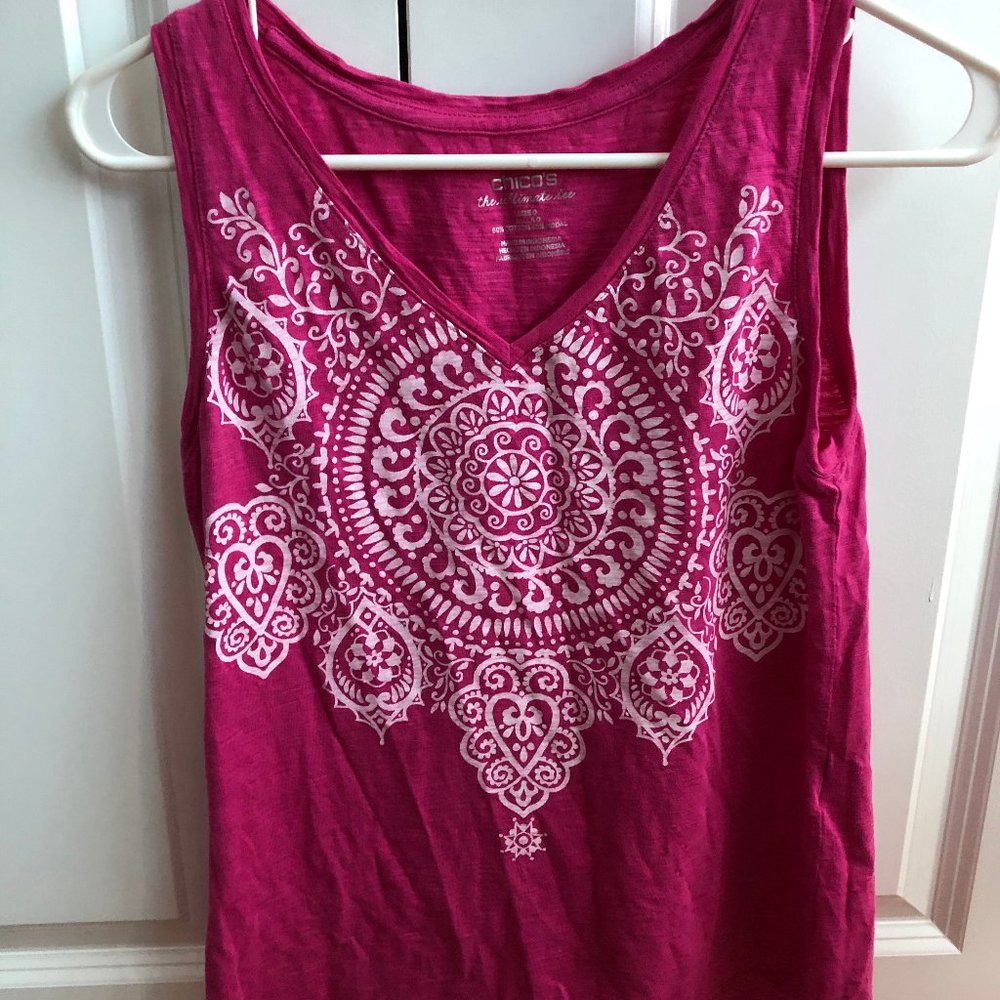 Pink tank top